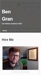 Mobile Screenshot of benjamingran.com